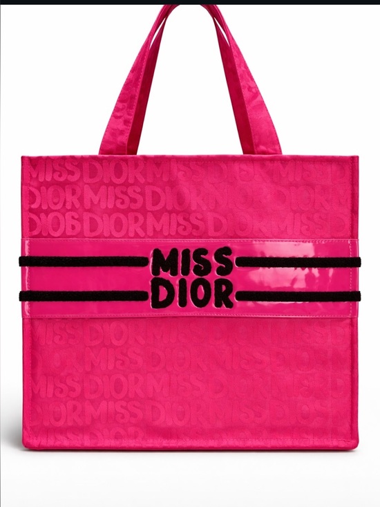 Dior Handbags - Dior Hot Pink Miss Dior Tote NEW IN BAG- GWP